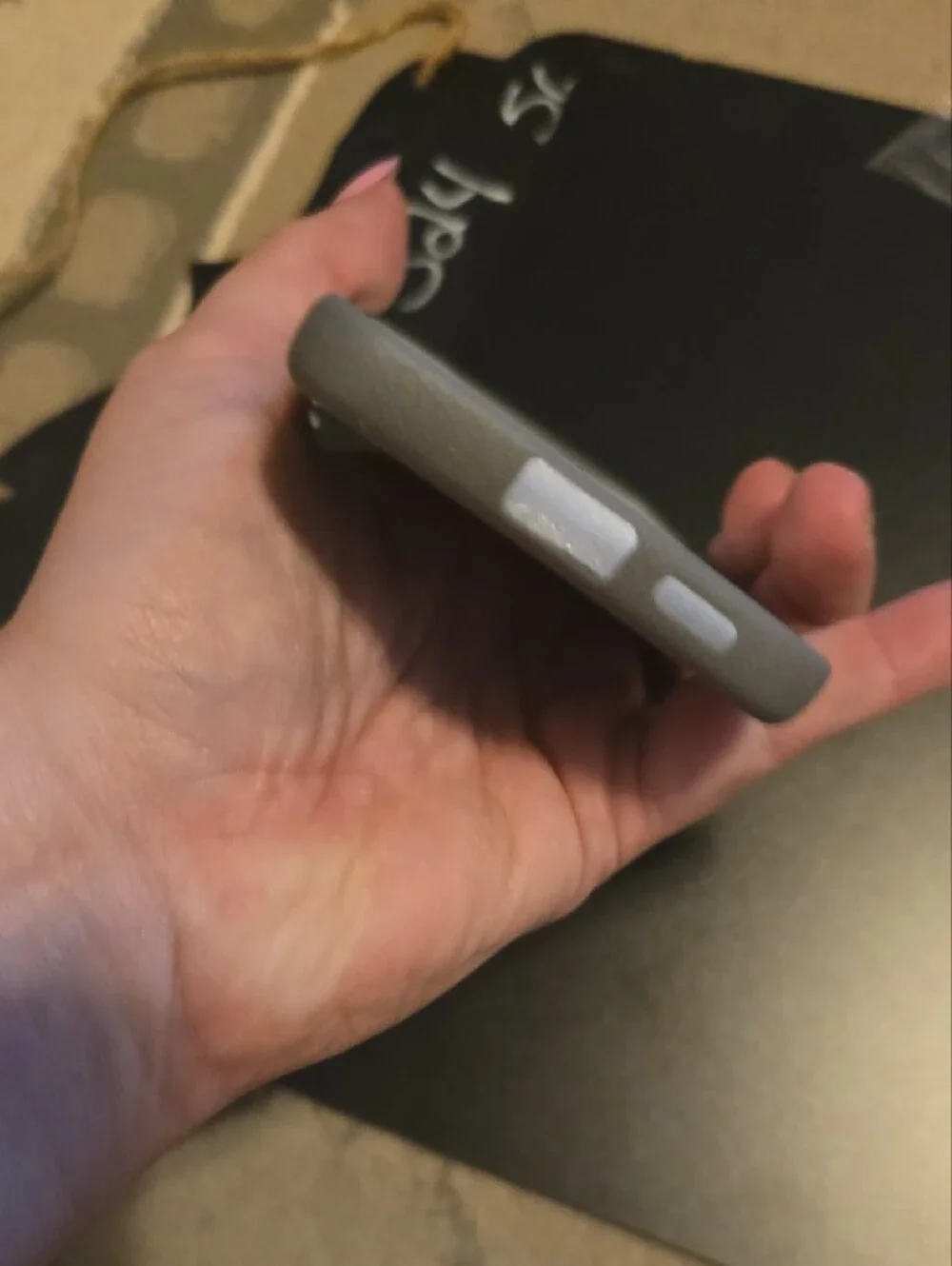 Samsung Galaxy S24 Slim Protective Phone Case in Smoke Clear Gray